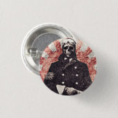 Skull kamikaze ronde button 3,2 cm (Voorkant /achterkant)