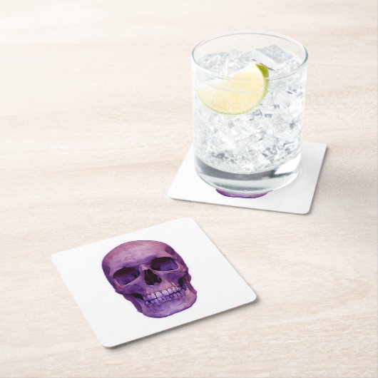 Skull Kartonnen Onderzetters (Insitu)