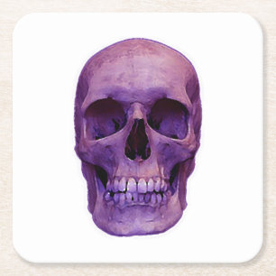 Skull Kartonnen Onderzetters