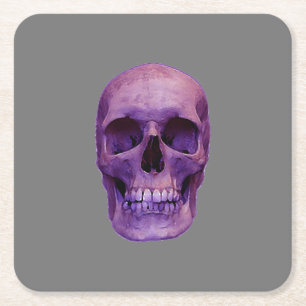 Skull Kartonnen Onderzetters