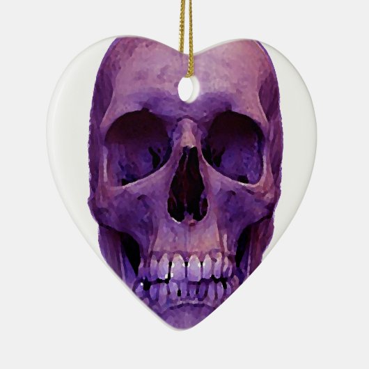 Skull Keramisch Ornament (Rechts)