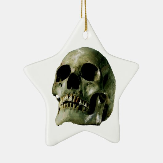 Skull Keramisch Ornament (Rechts)