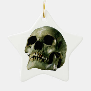 Skull Keramisch Ornament