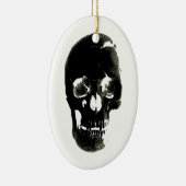 Skull Keramisch Ornament (Rechts)