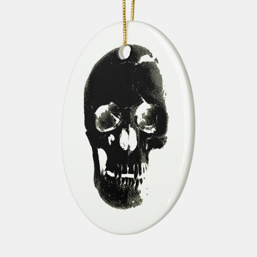 Skull Keramisch Ornament (Links)