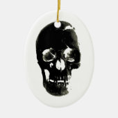 Skull Keramisch Ornament (Voorkant)