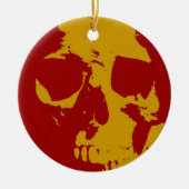 Skull Keramisch Ornament (Voorkant)