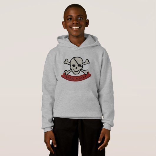 Skull - Kinderen Pullover Hoodie (Voorkant volledig)