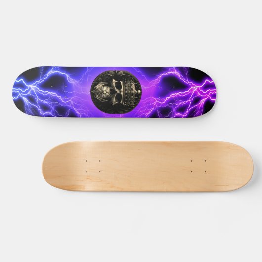 Skull King Persoonlijk Skateboard (Horizontaal)