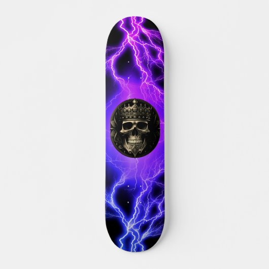 Skull King Persoonlijk Skateboard (Voorkant)