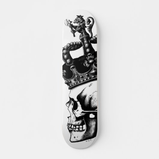 Skull King-profiel Skateboard (Voorkant)