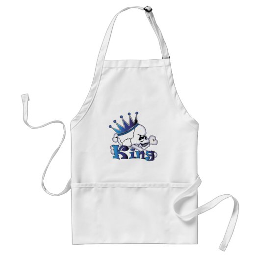 Skull King Standaard Schort (Voorkant)