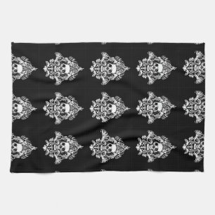 Skull Kitchen-handdoeken Theedoek