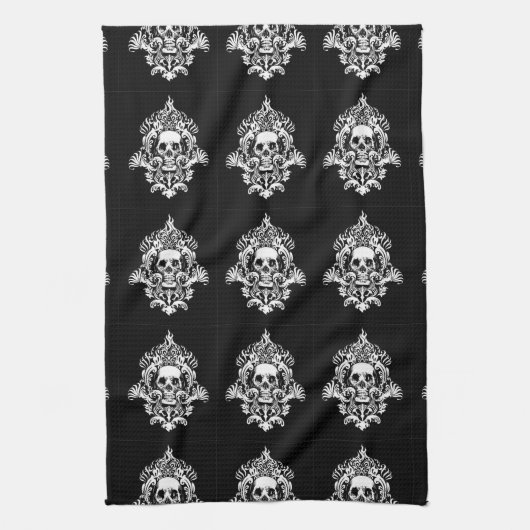 Skull Kitchen-handdoeken Theedoek (Verticaal)
