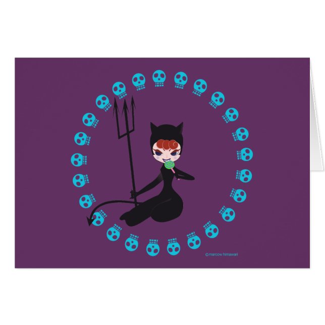 skull&kitty(black) (Voorkant Horizontaal)