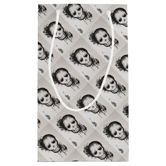 Skull Klein Cadeauzakje (Achterkant)