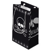 Skull Klein Cadeauzakje (Achterkant Gekanteld)