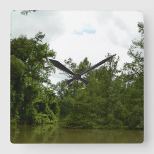 Skull-klok Vierkante Klok