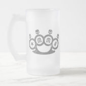 Skull Knuckles Matglas Bierpul (Links)