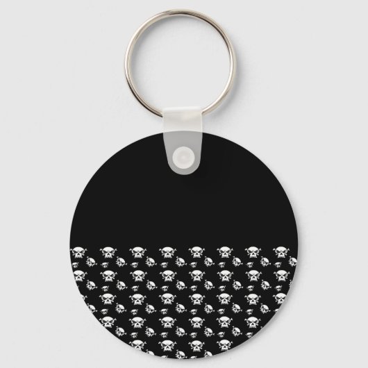 Skull-koppen Sleutelhanger (Voorkant)