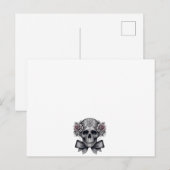 skull letter briefkaart (Voorkant / Achterkant)