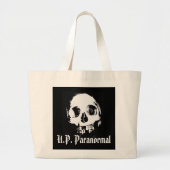 Skull Logo 2 - Bag Grote Tote Bag (Voorkant)