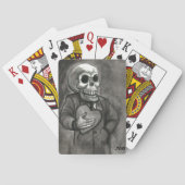 SKULL LOVE ART JACK JOYA POKERKAARTEN (Achterkant)