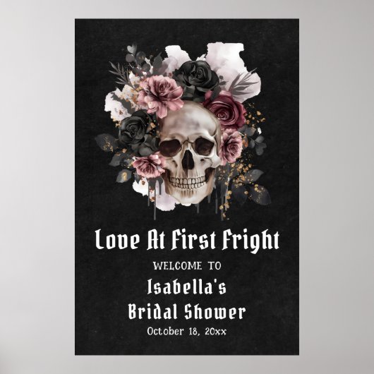 Skull Love bij First Fright Vrijgezellenfeest Welk Poster (Voorkant)