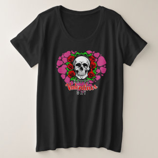 Skull Love - Vrouwen Plus T-shirt