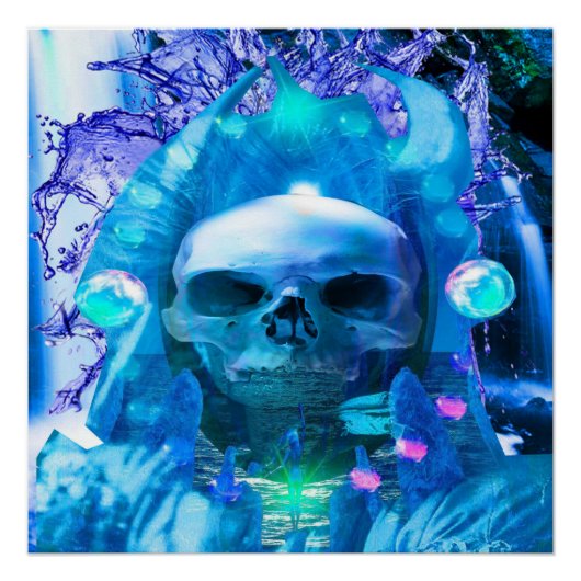 Skull Magicien Poster (Voorkant)