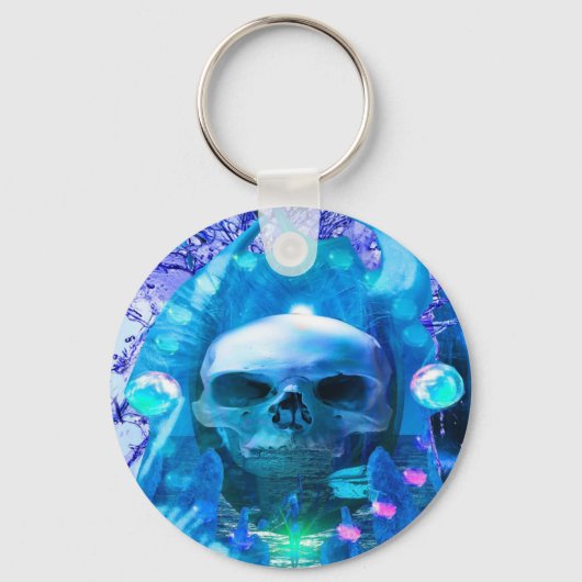 Skull Magicien Sleutelhanger (Voorkant)
