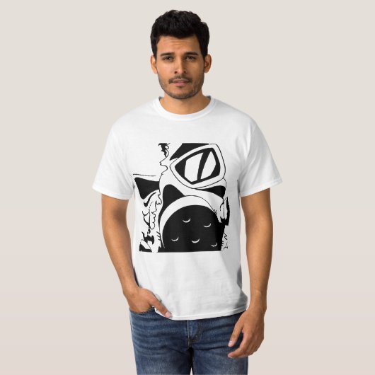 Skull Masker Toxic JDM T Shirt (Voorkant volledig)