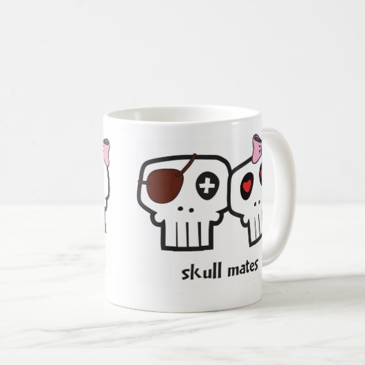 Skull Mates Koffiemok (Voorkant rechts)