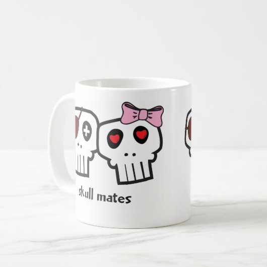 Skull Mates Koffiemok (Voorkant links)