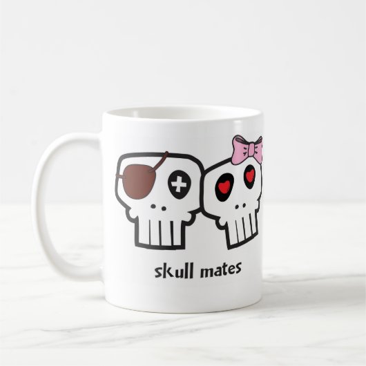 Skull Mates Koffiemok (Links)