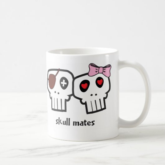 Skull Mates Koffiemok (Rechts)
