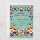 💀🎉Skull me in, Día de los Muertos Kaart (Voorkant)