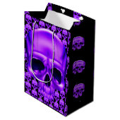 Skull Medium Cadeauzakje (Voorkant Gekanteld)