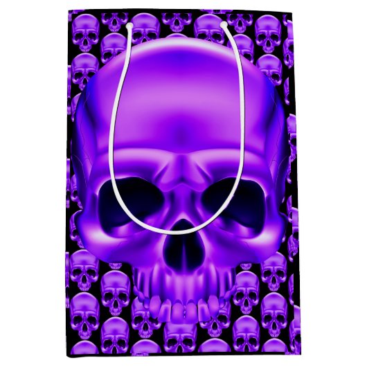 Skull Medium Cadeauzakje (Voorkant)