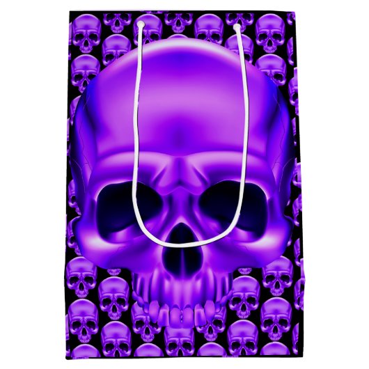 Skull Medium Cadeauzakje (Achterkant)