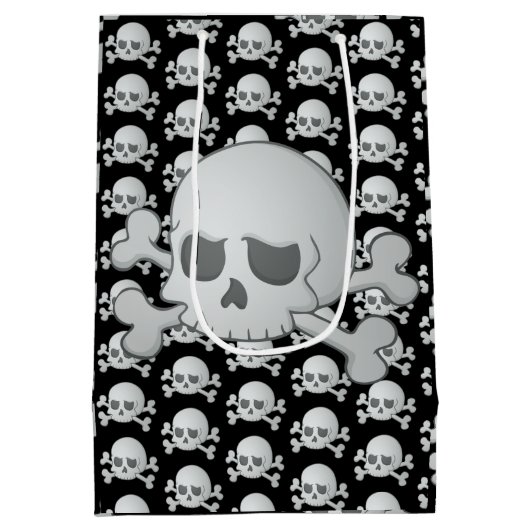 Skull Medium Cadeauzakje (Achterkant)