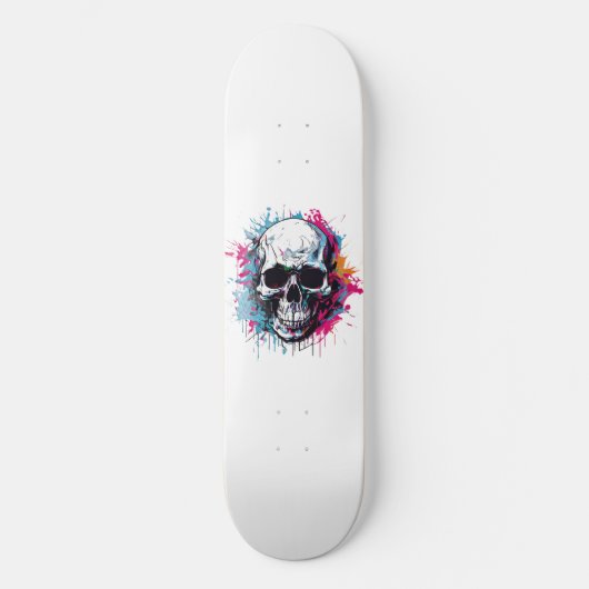Skull Meme Persoonlijk Skateboard (Voorkant)