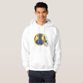 Skull met Handball Sports Hoodie (Voorkant volledig)