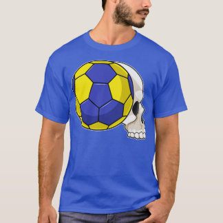 Skull met Handball Sports T-shirt