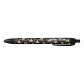 Skull met Hearts Pattern Zwarte Inkt Pen (Bodem)