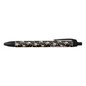 Skull met Hearts Pattern Zwarte Inkt Pen (Bovenkant)