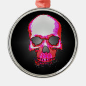 Skull Metalen Ornament (Voorkant)