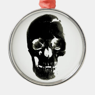 Skull Metalen Ornament
