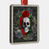 Skull Metalen Ornament (Rechts)