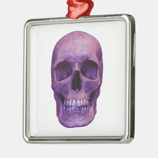Skull Metalen Ornament (Links)